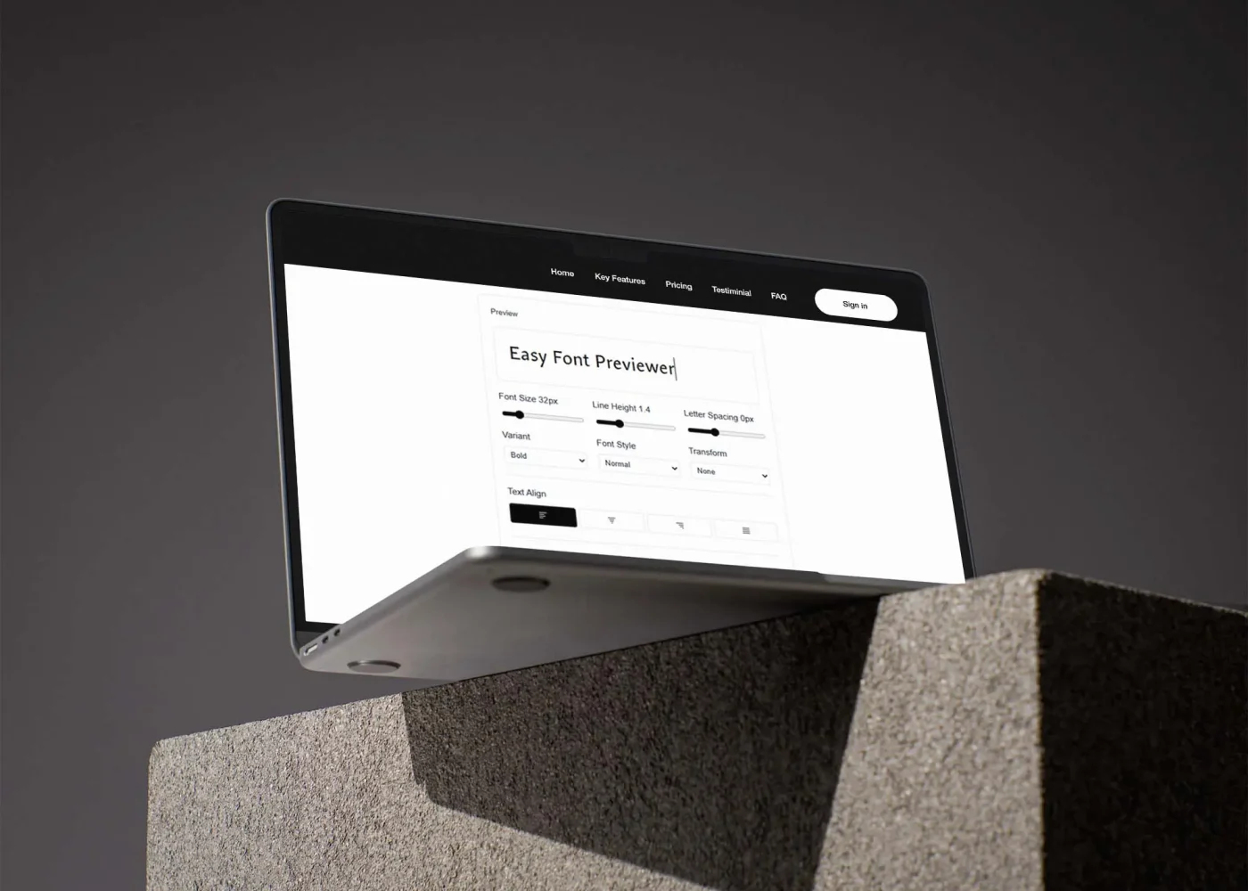 Easy Font Previewer